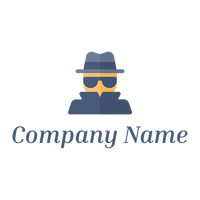 Spy logo on a White background - Abstracto