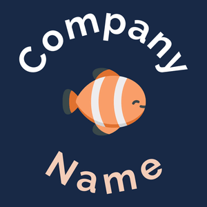 Clown fish on a Regal Blue background - Alimentos & Bebidas