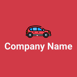 Seal Brown Car on a Persian Red background - Automobiles & Vehículos