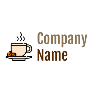 Blanched Almond Coffee cup on a White background - Essen & Trinken
