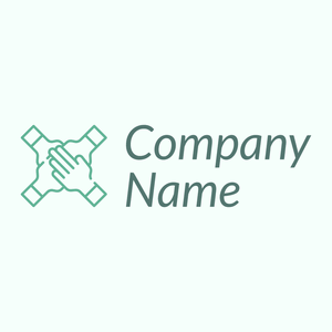 Help logo on a Mint Cream background - Abstracto