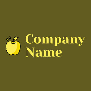 Golden apple on a Fiji Green background - Sommario
