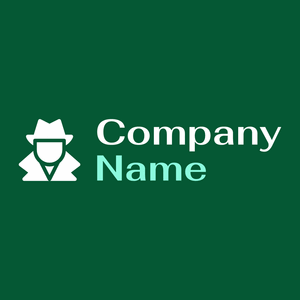 Spyware logo on a British Racing Green background - Abstracto