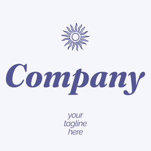 Bohemian hand drawn sun logo - Venta al detalle